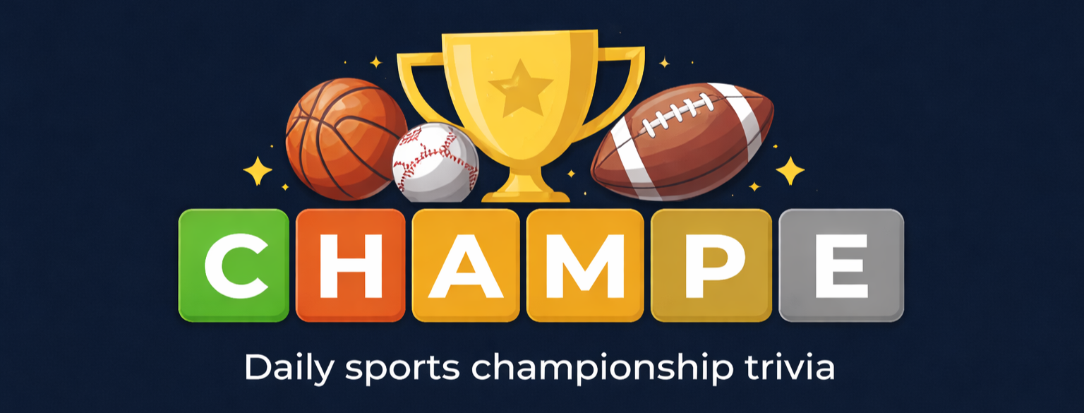 Chample - Daily Sports Championship Trivia